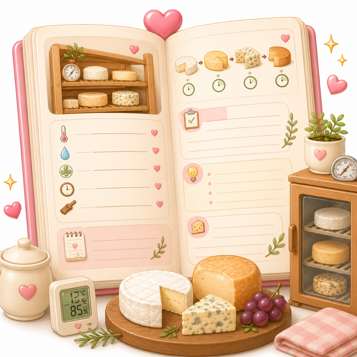 Home Cheese Aging Notes