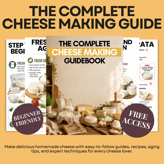 The Complete Homemade Cheese Making Guide