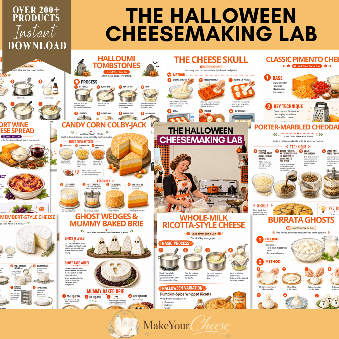 The Halloween Cheesemaking Lab