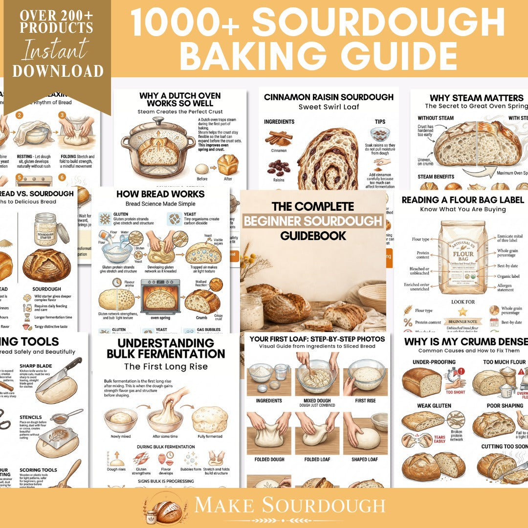 1000+ Sourdough Baking Guide